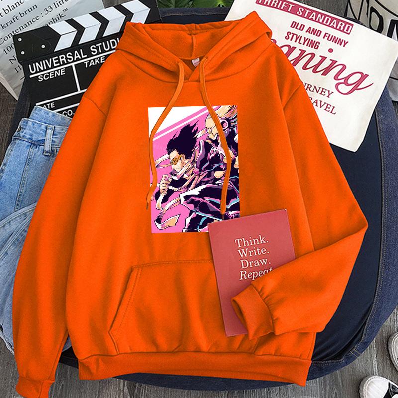 Аниме Harajuku My Hero Academia Shouta Aizawa толстовки с принтом Толстовка Повседневный пуловер Boku No Hero Academia с длинными рукавами мужская толстовка
