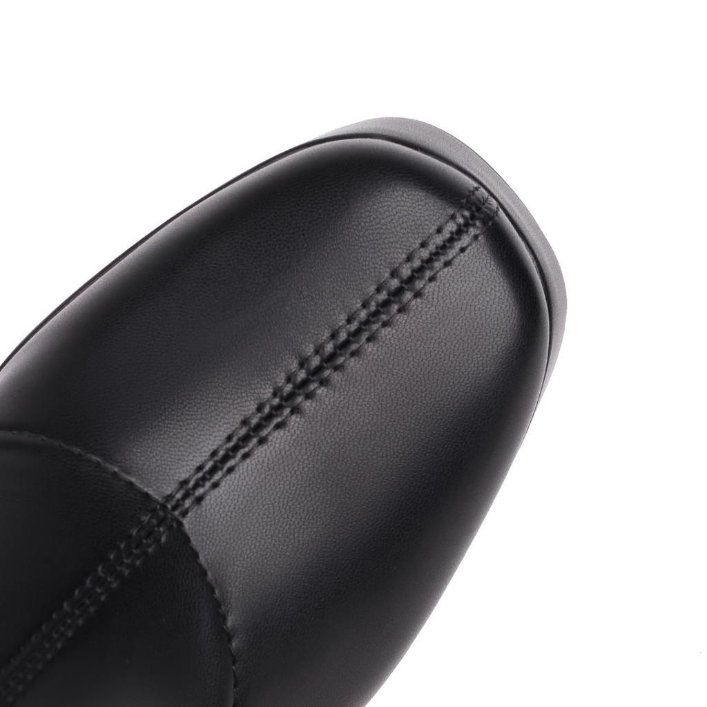 8/Autumn and Winter New Women's High Heel Long Boots Fashion Waterproof Platform Thick Heel Solid Color Large Size Boots