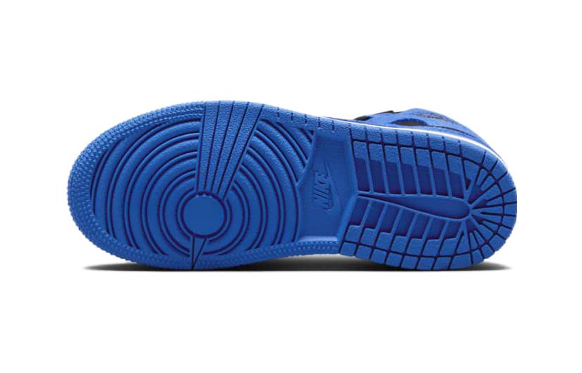 Kids' Sneakers Jordan 1 Retro High OG Royal Reimagined (PS) Black/Royal Blue/White