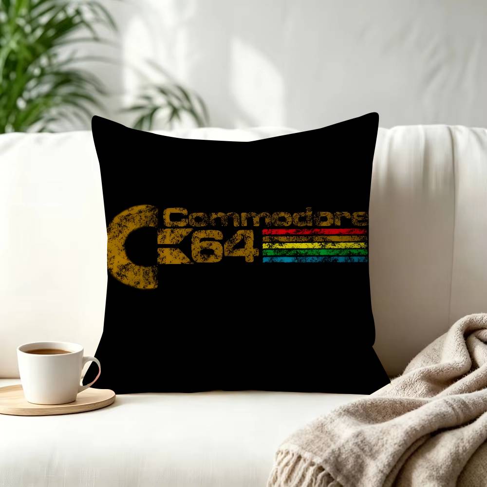 Classic CCommodore Retro cushion Cushion Cover Pillowcase Upholstery Sofa Throw Pillow Home Decor Pillowcas