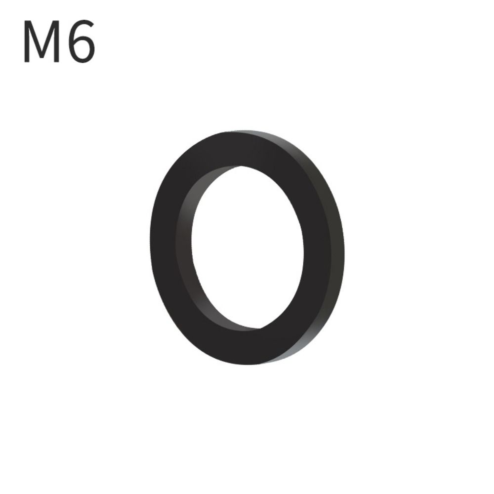 M5/M6 Bike Brake Flat Washer Titanium Zinc Zinc Alloy Bicycle Spacer Pads Bike Bolts Gasket Seat Post