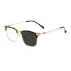Vintage Square Titanium Alloy Glasses Half-Frame Brand Design Anti Blue Light Reading Glasses For Men Women Reader +1.75 2.5 3.0