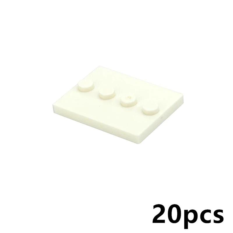 Технические Кронштейны MOC Кирпичики 1x2 1x1 Перевернутый Держатель Дисплея Строительные Блоки Совместимые 36840