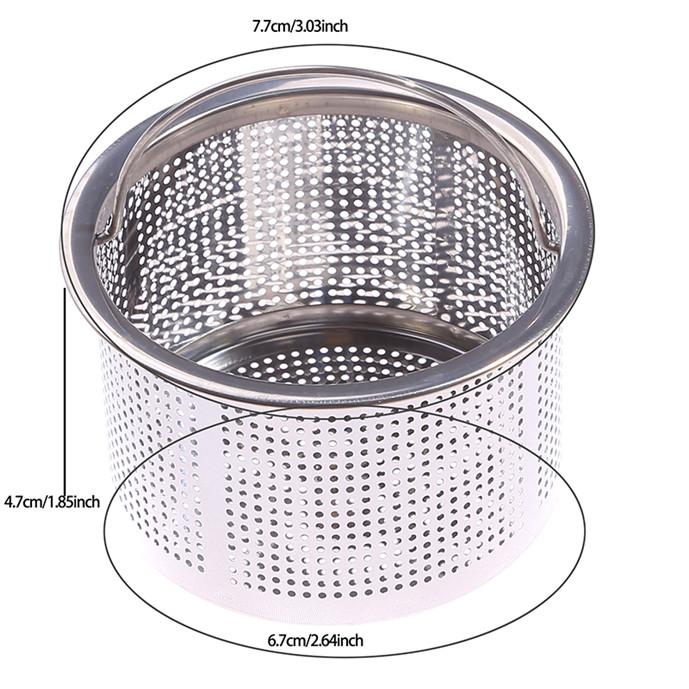 Сетчатый фильтр для кухонной мойки, сливная корзина для встроенной раковины, сливной фильтр, сетчатый фильтр для мусора