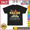 This Pastor Has An Awesome Congregation Preacher Vintage T Shirt Men Women Kid