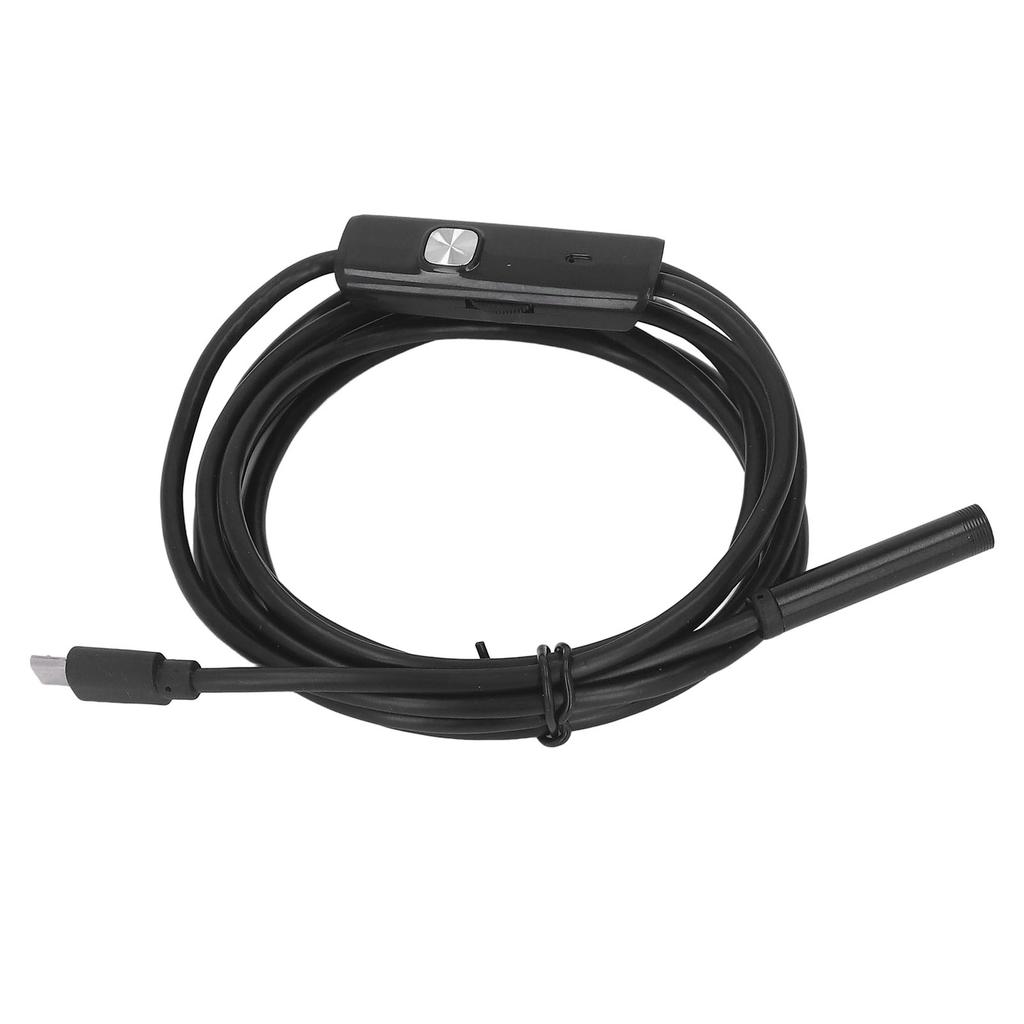 Промышленный USB-эндоскоп с 6 светодиодами, зонд 7 мм, камера для инспекции труб, IP67, водостойкий