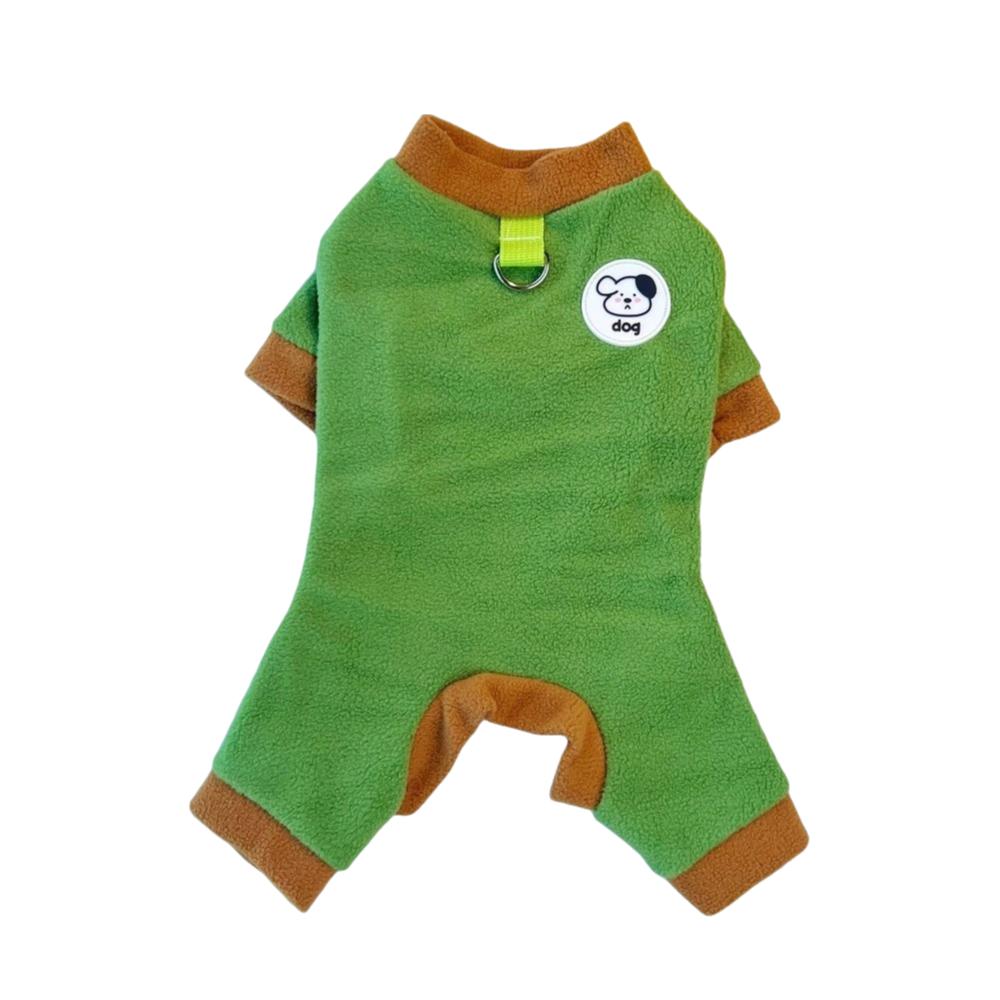 Warm Dog Jumpsuit Soft Puppy Pajamas Pet Base Shirt Winter Pet Overalls  Autumn Winter