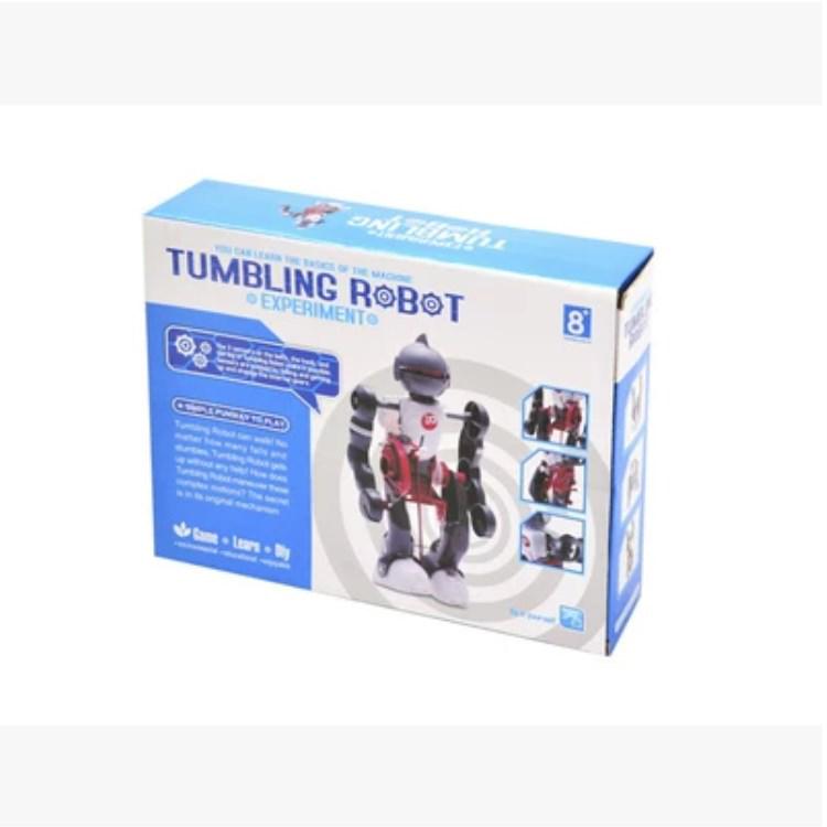 14 In 1 Diy Science Experimental Robot Tumbling Robot Assembly Toy Educational DIY Robotics Kits DIY Electronic Robot