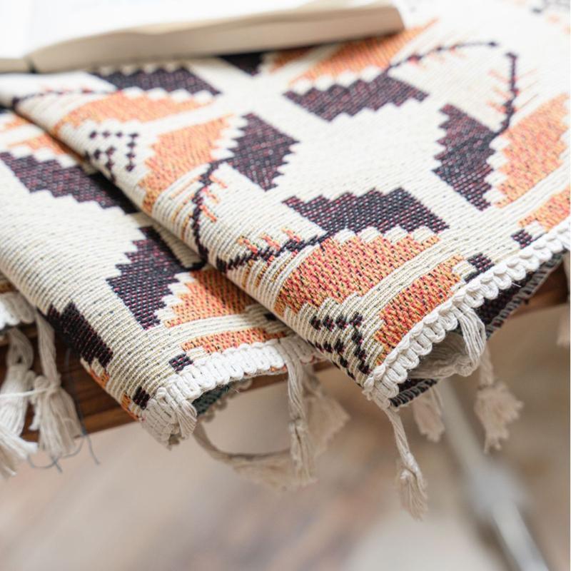 Винтажные цветочные жаккардовые кухонные шторы с кисточками и отделкой - полупрозрачные оконные шторы в фермерском стиле для эркера, шторы в стиле кафе с розовым узором