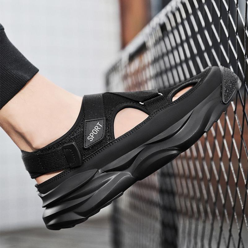 2025 Men New Breathable Sports Sandals Men's Casual Sandals Outdoor Non Slip Beach Sandals Male Platform Sandalias