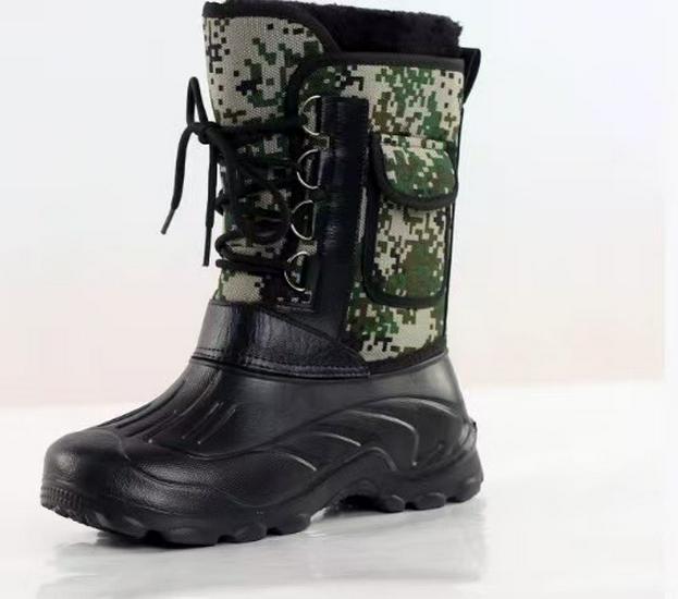 Men's Waterproof Plus Size Ice Fishing and Work Boots for Autumn/Winter