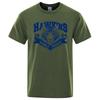 Hawkins Middle School Tigers Funny Printed T-Shirts For Loose Cotton Clothing O-Neck Breathable Oversize Short Sleeve Tshirt