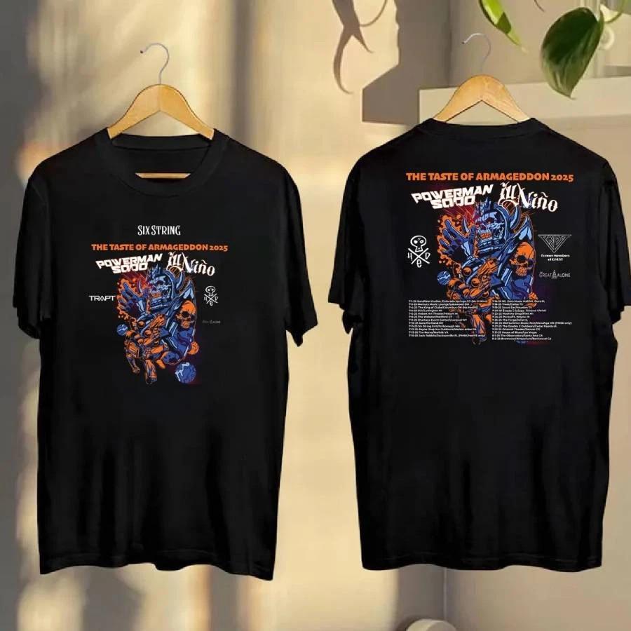 Powerman 5000 The Taste Of Armageddon 2026 Tour T-shirt