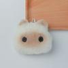 Capybara Plush Doll Toy Star Cartoon Keychain Bag Pendant Soft Doll Key Ring Backpack Car Bag Key Pendant Decor Kid Gift
