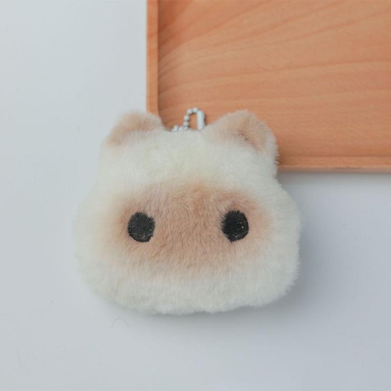 Capybara Plush Doll Toy Star Cartoon Keychain Bag Pendant Soft Doll Key Ring Backpack Car Bag Key Pendant Decor Kid Gift