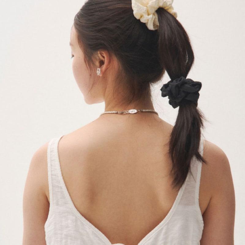 All Papery Scrunchie 2Colors