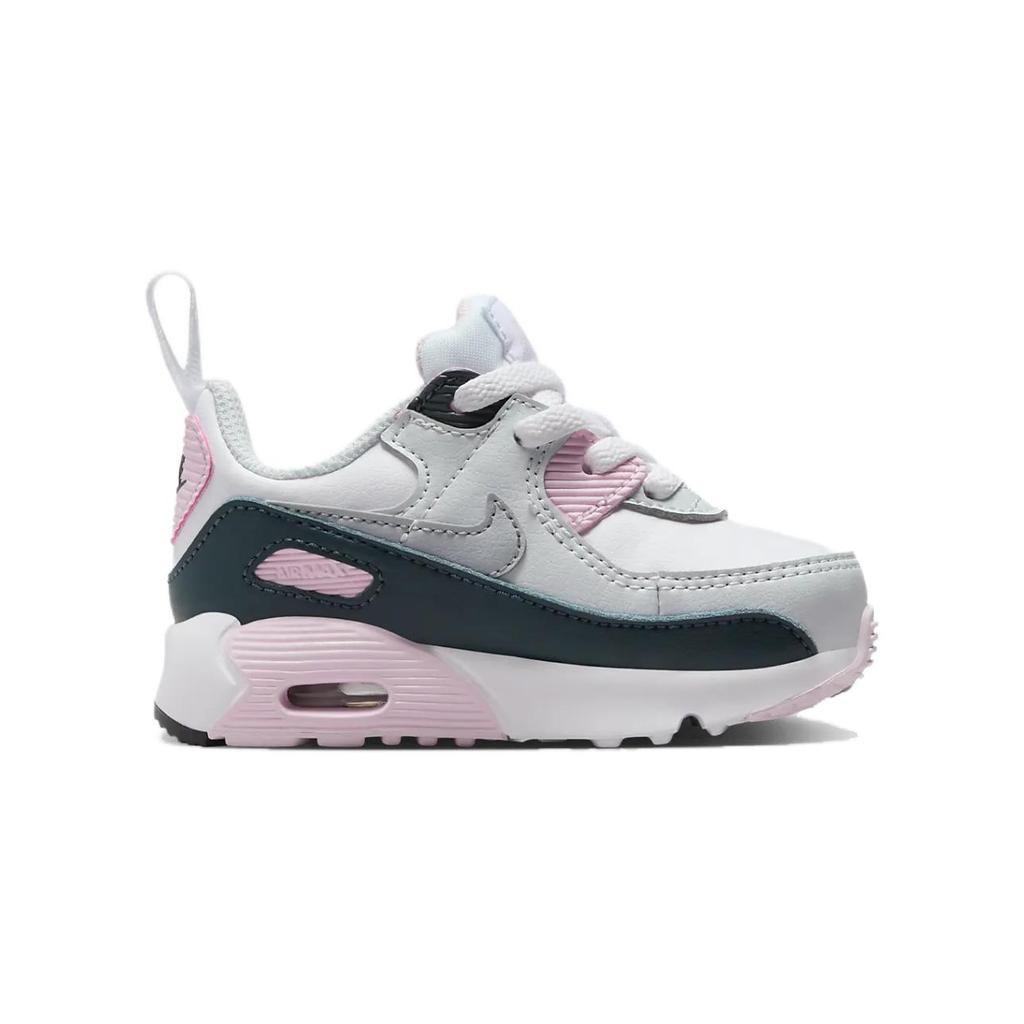 Nike Air Max 90 EasyOn TD Pink Foam Armory Navy Baby Sneakers White Wolf-Grey HF6359-104