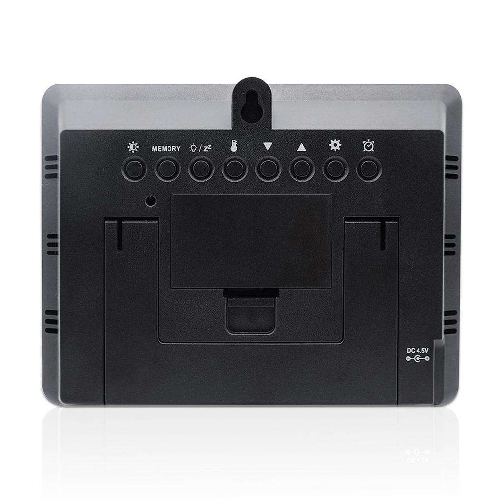 Беспроводной комнатный уличный термометр, метеостанция с атомными часами, USB197FT(60M) Высокая точность