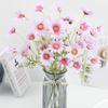 DIY Silk Daisy Flowers 5 Heads Fake Plants Fake Chrysanthemum  Photography Hotel Decor