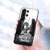 Чехол для телефона Черный дворецкий Для Samsung S26 S25 S24 FE S23 S22 S21 Plus S20 Ultra Note20Ultra Черный стеклянный чехол