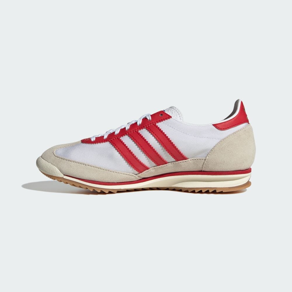 Adidas SL 72 OG Footwear White Sneakers ORIGINALS Unisex JP5277 Footwear White/Better Scarlet/Alumina