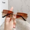 Frame Eyewear Sunglasses for Women Frameless Sunglasses Vintage Sunglasses Rectangle Sunglasses