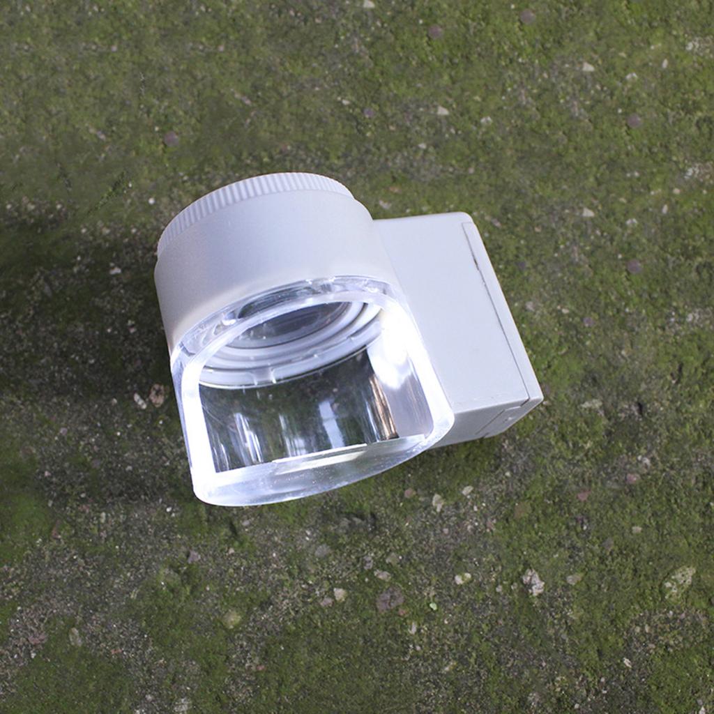 Upgrade Magnifying Glass with Light LED Illuminated Lighted Magnifier with Scale for Seniors Reading Inspection Coins