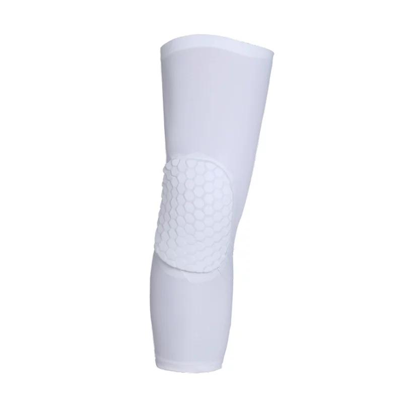 Orky Basketball Honeycomb Anti-Collision Knee Protector Men's Professional Thin Menisci Long Protective Leg Women's Sports Protective Gear Equipment