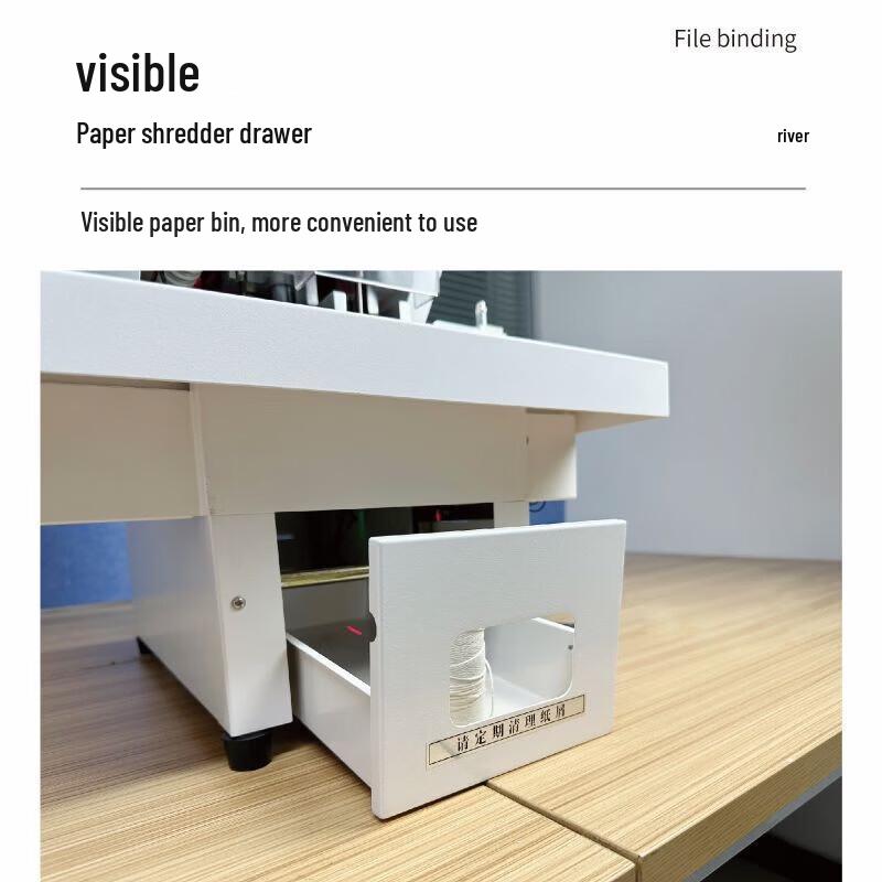 Zhongchuang'en CN-D50 Automatic Document Binder with Multi-Hole Drilling CN plug (adapter included)