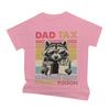 Funny Dad Tax Raccoon Casual Style Graphic T Shirt Unisex Unisex Crewneck Short Sleeve Tee Shirts Unisexs Tshirts Male Tshirts