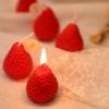 1/2/4/10pcs Creative Strawberry Aromatherapy Candle with Hand Gift Fragrance Decoration Handmade Candle candle Birthday Party