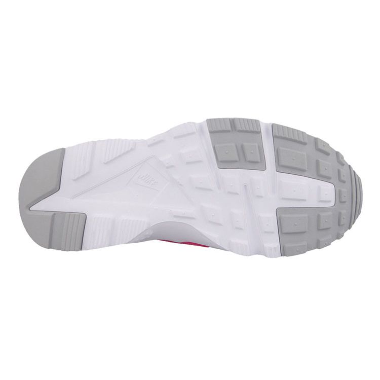 Nike Huarache Run GS Гипер-розовые детские кроссовки Серый Волк-Серый Гипер-розовый-Белый 654280-006