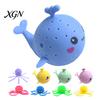 Squeeze Toy Whale Shape Slow Rebound Decompression Soft Tactile Bright Color Stress Relief Ball Desktop Ornament Relaxation