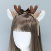 1 шт. Косплей Олень Уши Обруч для Головы Унисекс Рога Оленя Повязка на Голову Лолита Рождественская Вечеринка Головной Убор Фестиваль Головные Уборы