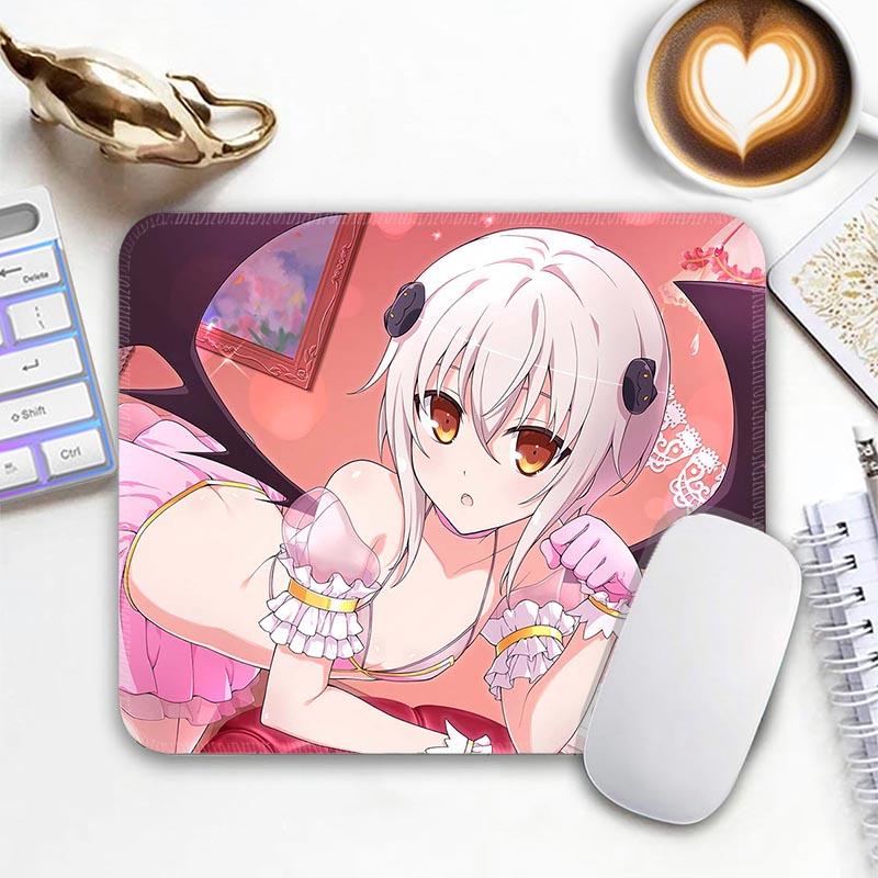 Игровой коврик для мыши Маленький коврик для мыши DxD Hero Toujou Koneko Геймер Стандартный HD коврики для мыши ПК Компактный Нескользящий Офисный коврик для мыши