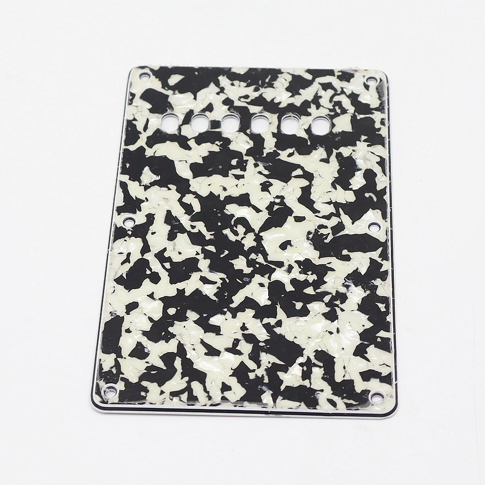 6 Hole Pvc Guitar Back Plate Pickguard Tremolo Backplate For St Modern   Style Electric Guitar Special Offer