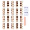 20Pcs Semi Cured Gel Nail Strips Long Lasting Easy Apply Remove UV Light Required Self-adhesive Nail Sticker Waterproof Decorative Nail Wrap