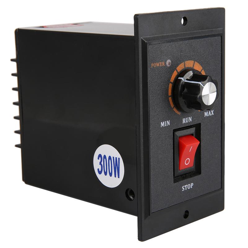 AC 220V 50/60Hz Однофазный регулятор скорости двигателя переменного тока Регулятор скорости электродвигателя