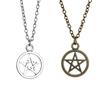 Men Lucifer Fashion Religious Necklace Retro Satan Sign Pentagram Pendant