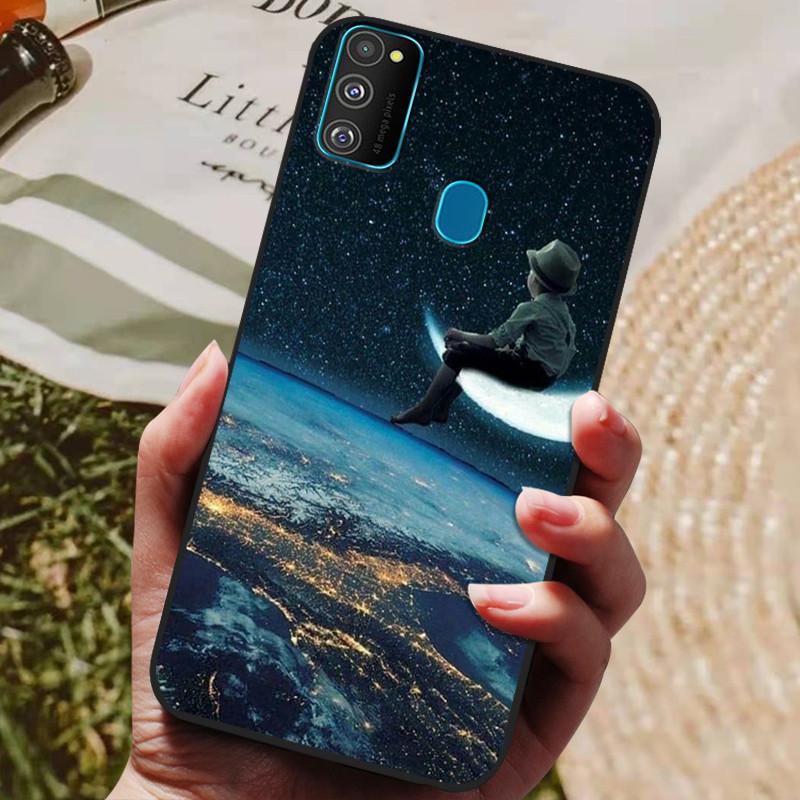 Чехол для Samsung Galaxy M21 M30S M31 A21s, мягкий силиконовый чехол для задней панели телефона Samsung M31 A21S M30s M21, чехол Funda M 30 s