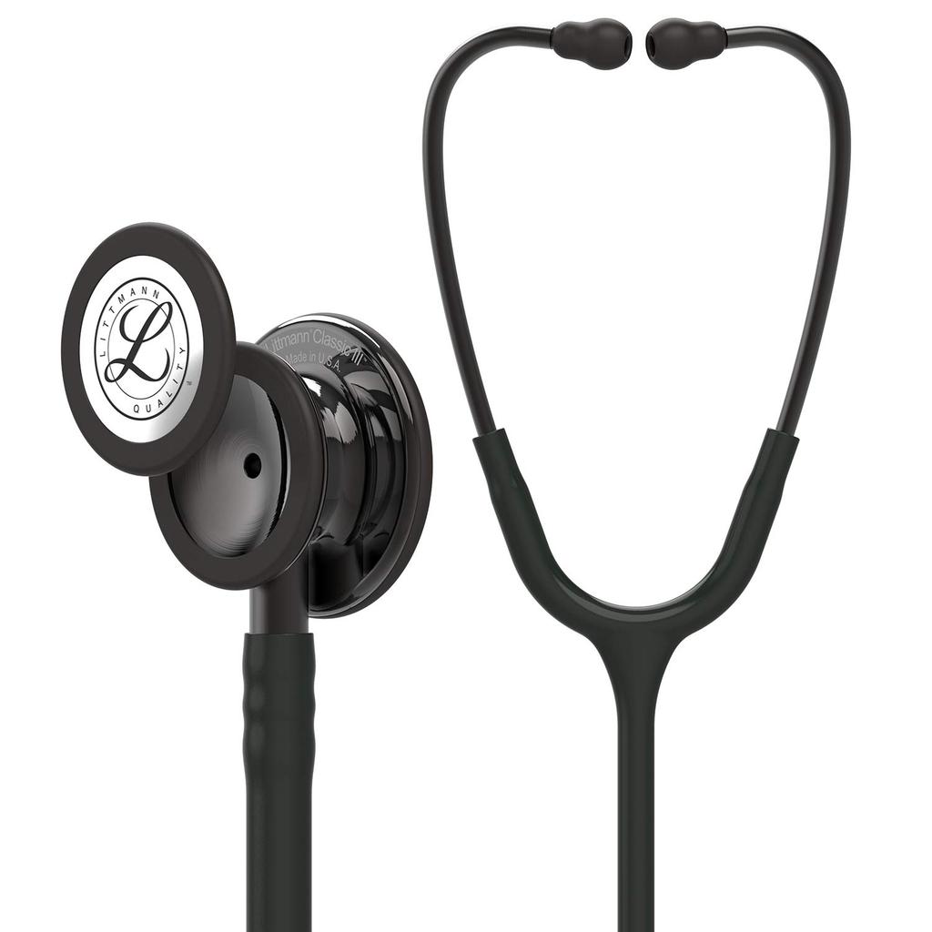 Стетоскоп Littmann Classic III 5811 (Черный/Дымчатый E)