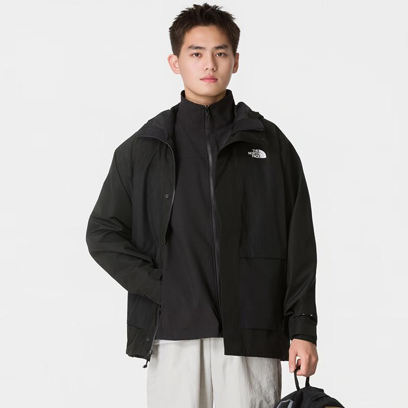 The North Face Мужская зимняя куртка 3-в-1 для активного отдыха Softshell