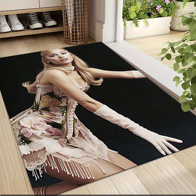 Floral Fantasy Fashion Carpet Rug Soft Washable Antislip Home Living Room Sofa Mats Personalized Christmas Rug