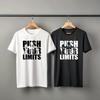 Т-shirt для зала «Расширь свои пределы», Мужская мотивирующая футболка для бодибилдинга, тренировок, фитнеса