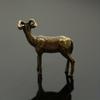1 item Brass Antelope Tabletop Ornaments Twelve Zodiac Sheep Bronze Sculpture Crafts Cultural Toys Hot Tea Pet Leader Classic Style Copperware