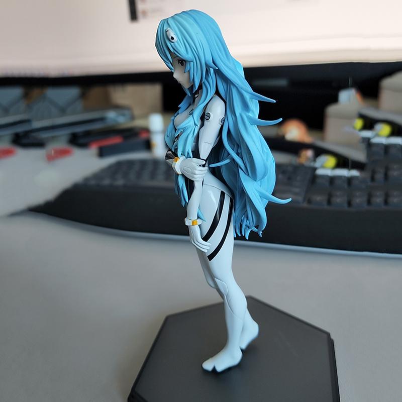 NEON GENESIS EVANGELION Аниме-фигурка Ayanami Rei с длинными волосами, коллекционная экшн-фигурка