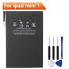 Сменный аккумулятор для планшета iPad mini 1 iPad mini1 A1445 A1454 A1455 сменный аккумулятор с инструментом 4440 мАч