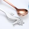 Кофейная ложка в форме морского конька, полированная нержавеющая сталь 304, десертная ложка для вечеринок, мероприятий