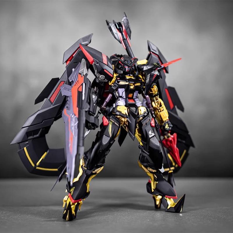 HG 1/144 Астрай Голд Фрейм Сборная Модель Фигурки с Набором Крыльев и Оружия Настольное Украшение Подарок Коллекция Игрушки