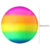 Мяч для дайвинга, интерактивная красочная гладкая поверхность, Радужный подводный мяч, игрушка для игры, летняя вечеринка, уличная игрушка
